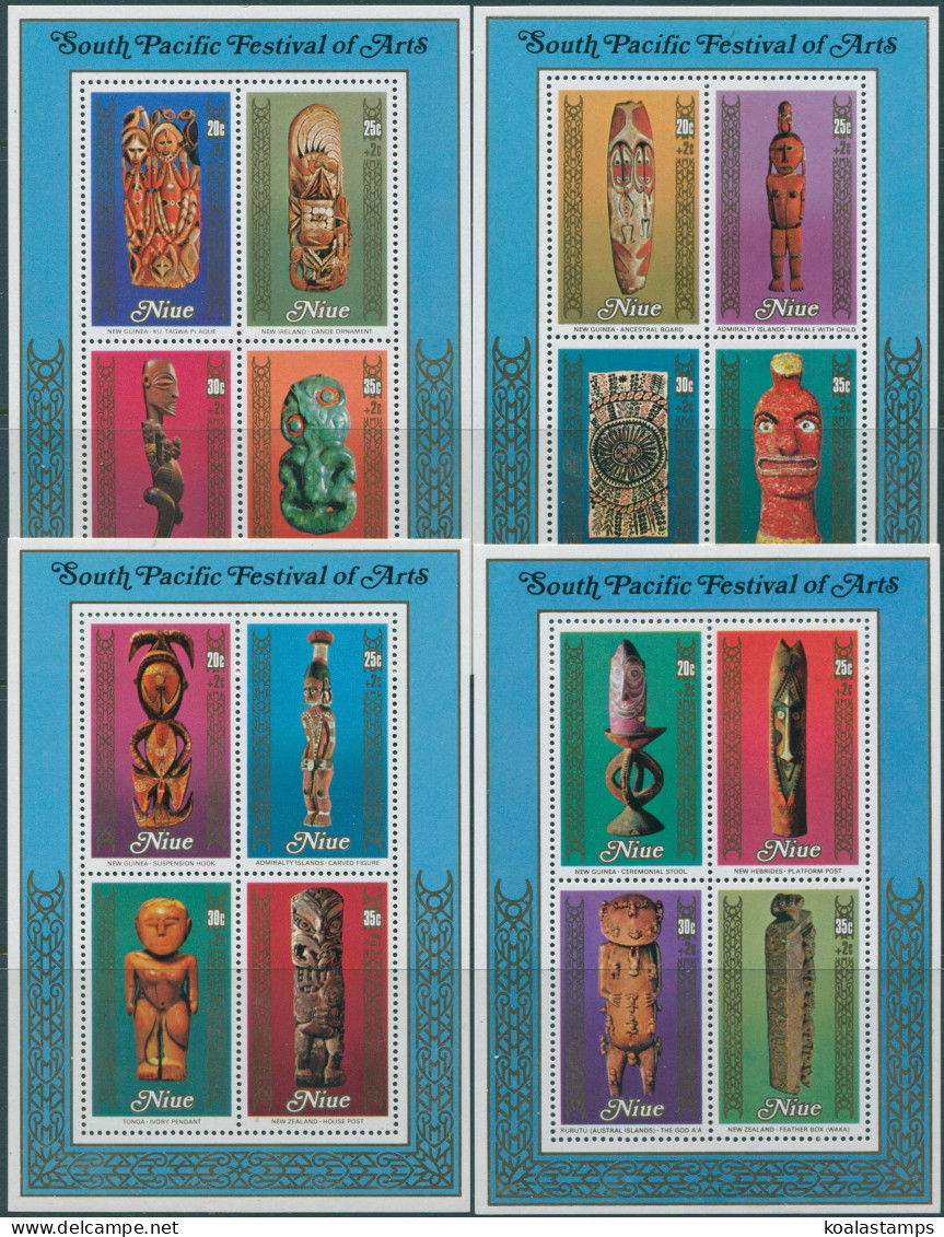 Niue 1980 SG352 Festival Of Arts MS Set MNH - Niue