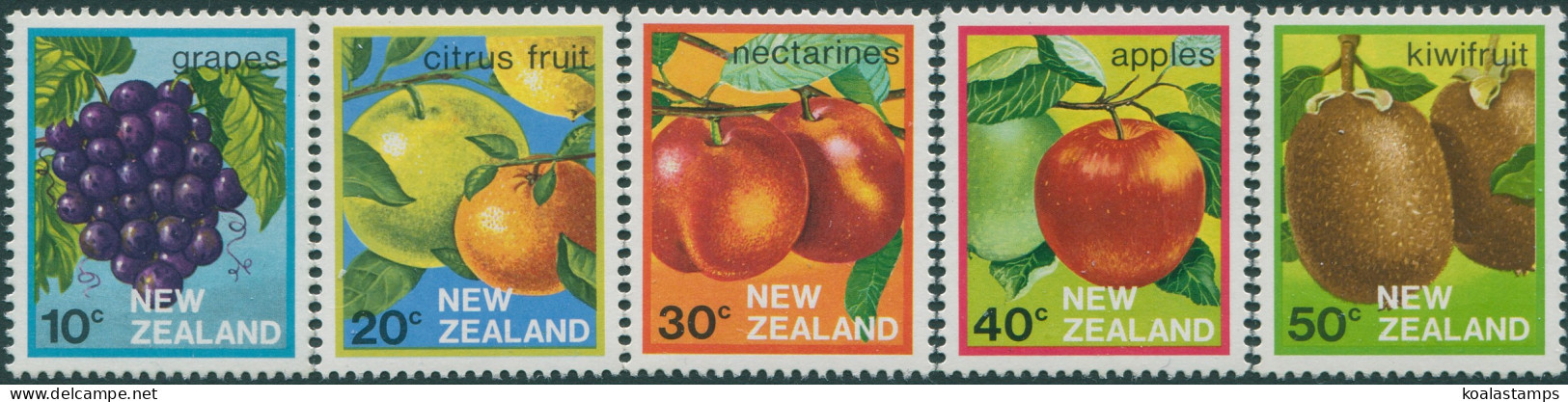 New Zealand 1982 SG1283-1287 Fruit Set MNH - Other & Unclassified