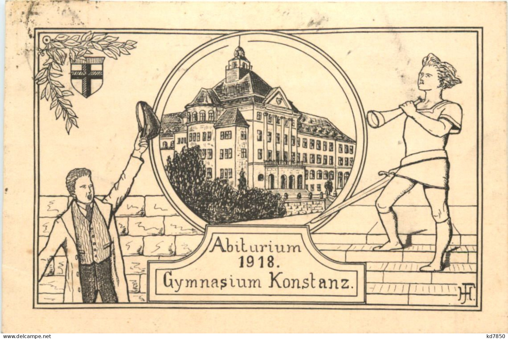 Konstanz -Abiturium 1918 - Studentika - Konstanz