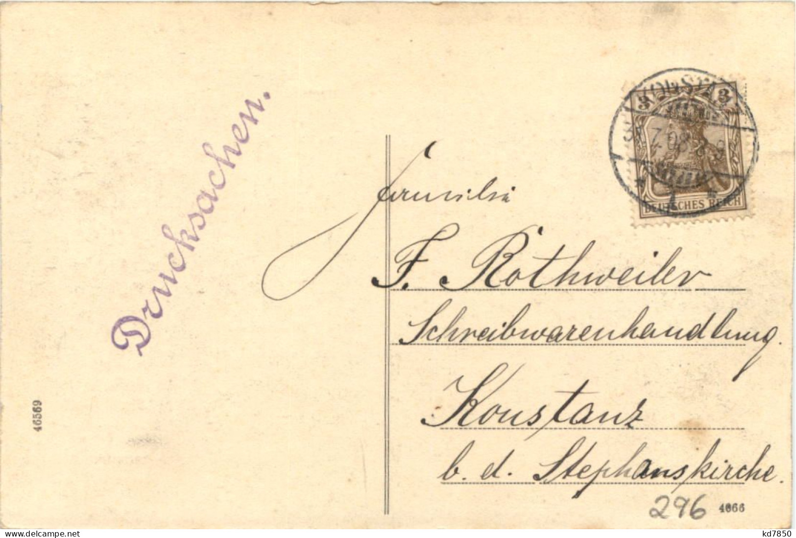 Konstanz - Oberrealschule 1908 - Studentika - Konstanz