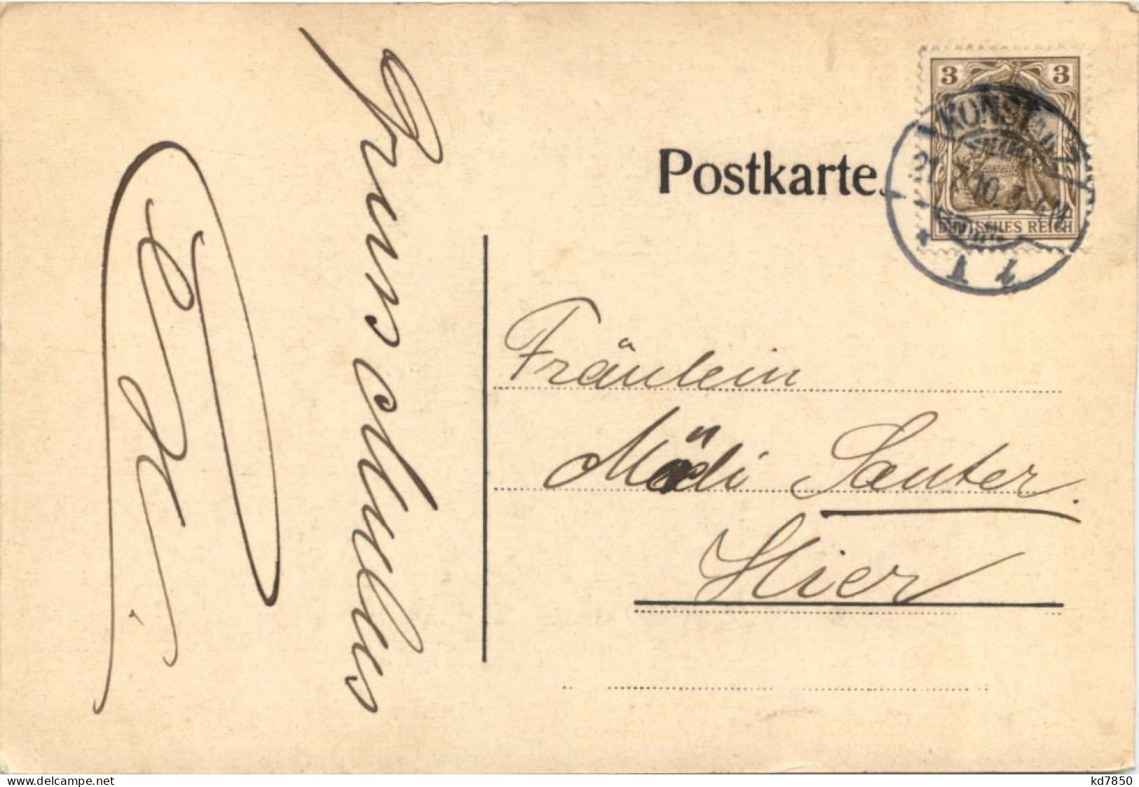 Konstanz - Abiturium 1910 - Studentika - Konstanz