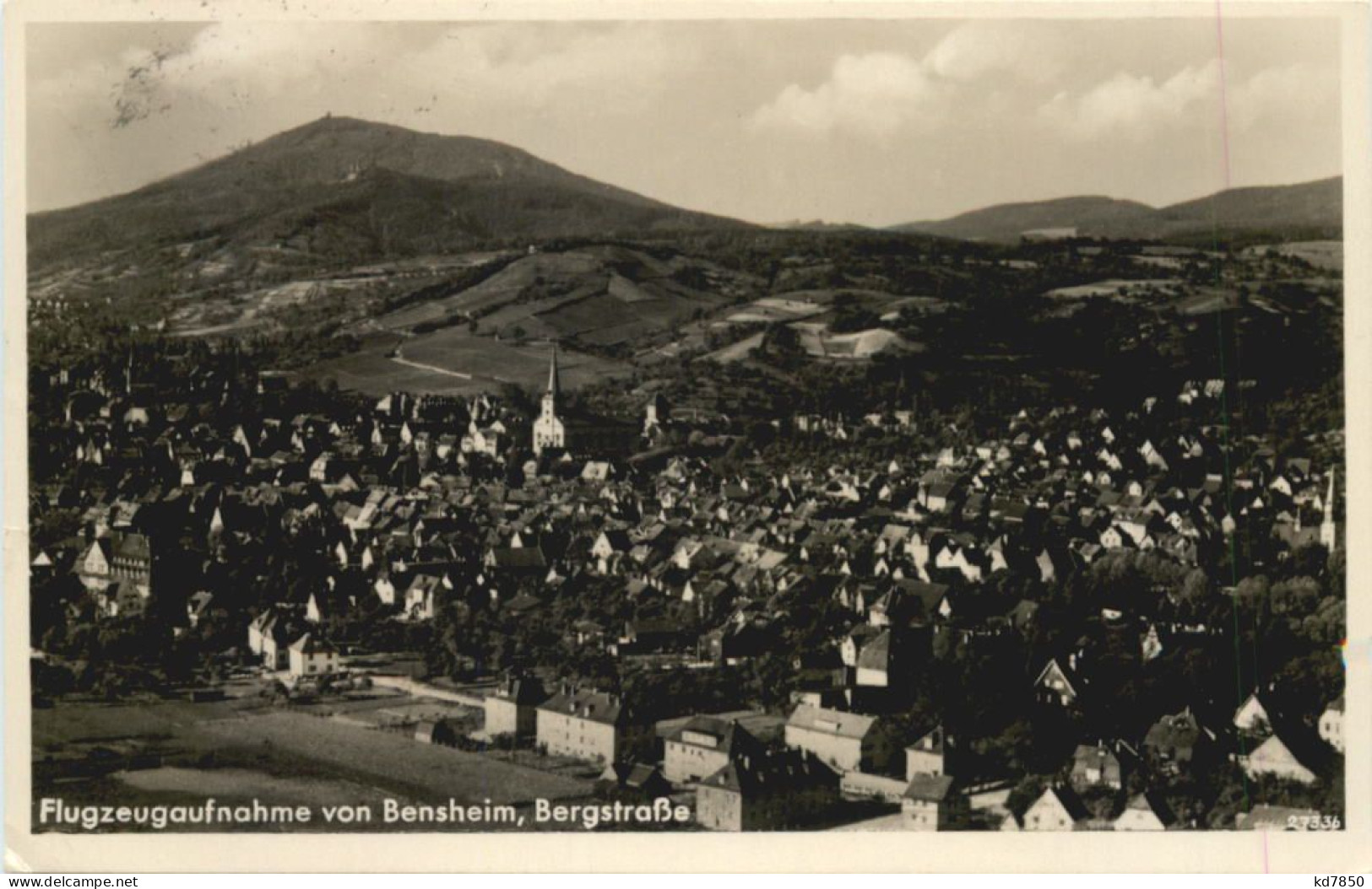 Flugzeugaufnahme Von Bensheim - Bensheim