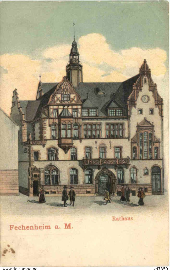 Fechenheim - Frankfurt - Rathaus - Frankfurt A. Main