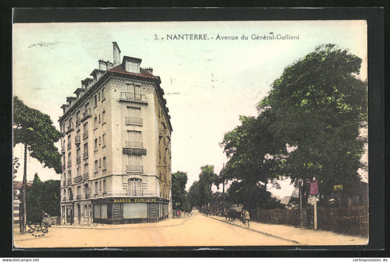 CPA Nanterre, Avenue Du Général-Gallieni  - Nanterre