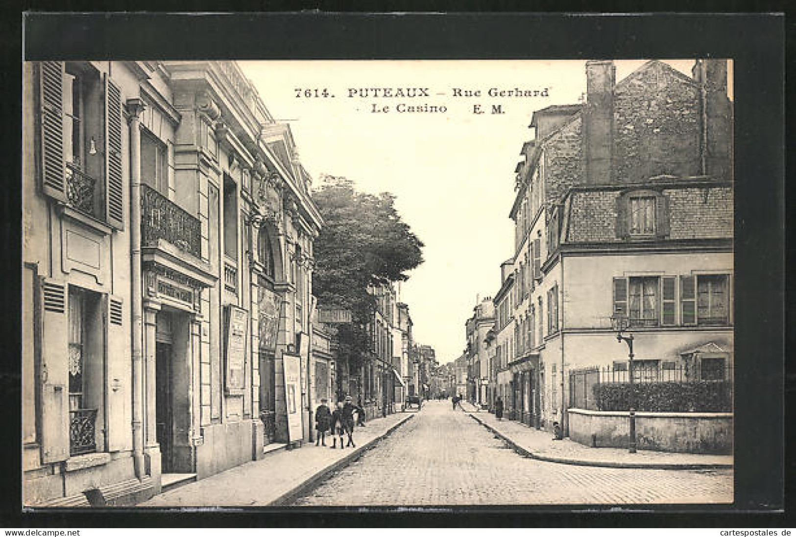 CPA Puteaux, Rue Gerhard - Le Casino  - Puteaux