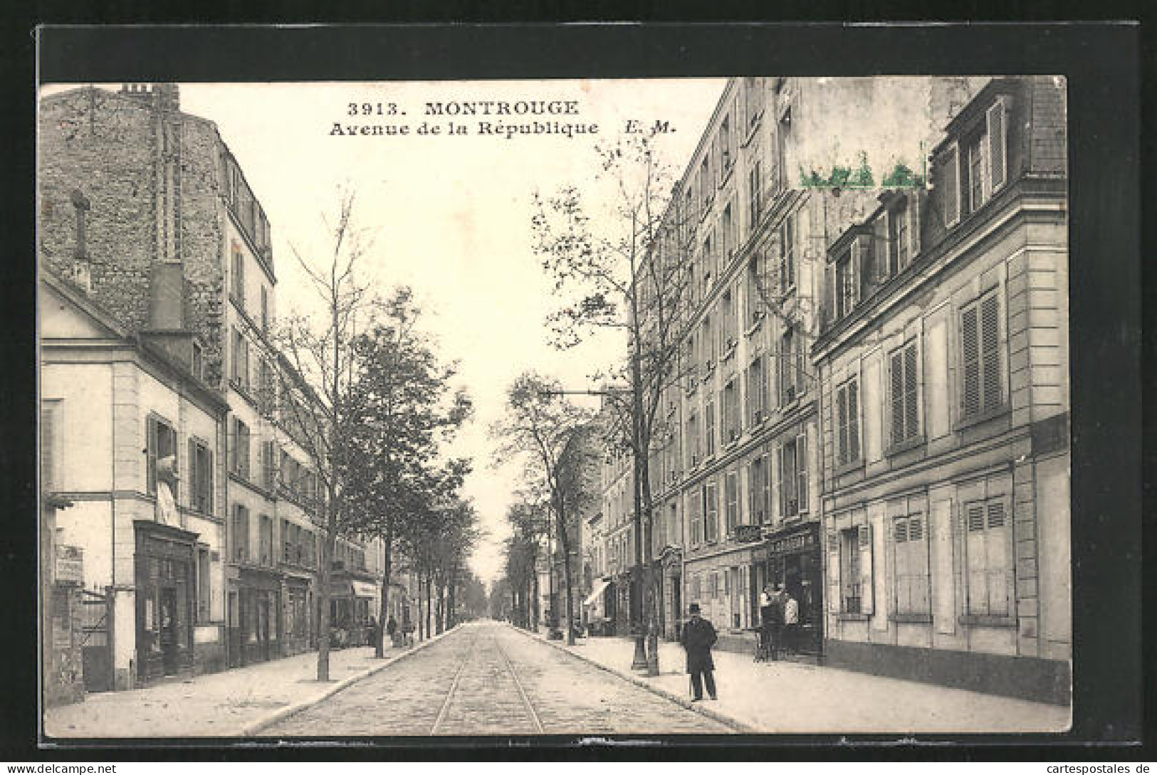 CPA Montrouge, Avenue De La République  - Montrouge