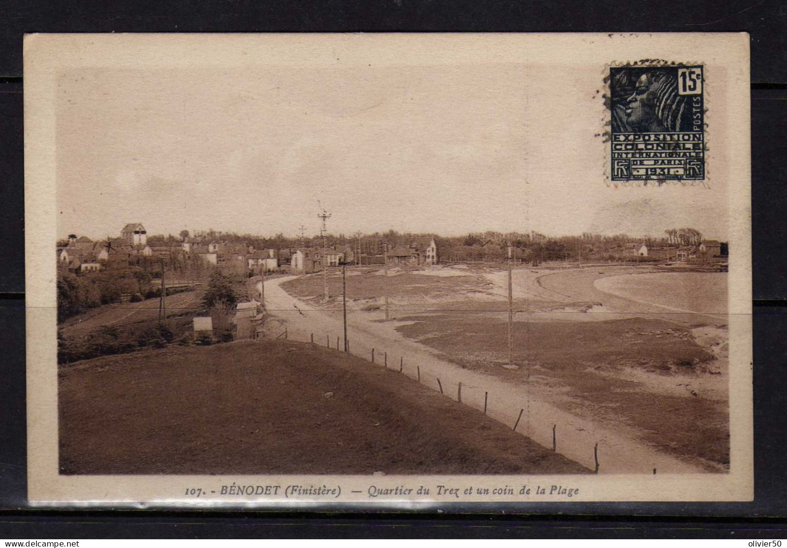 Benodet - Finistere - Quartier Du Trez Et Un Coin De La Plage - - Bénodet