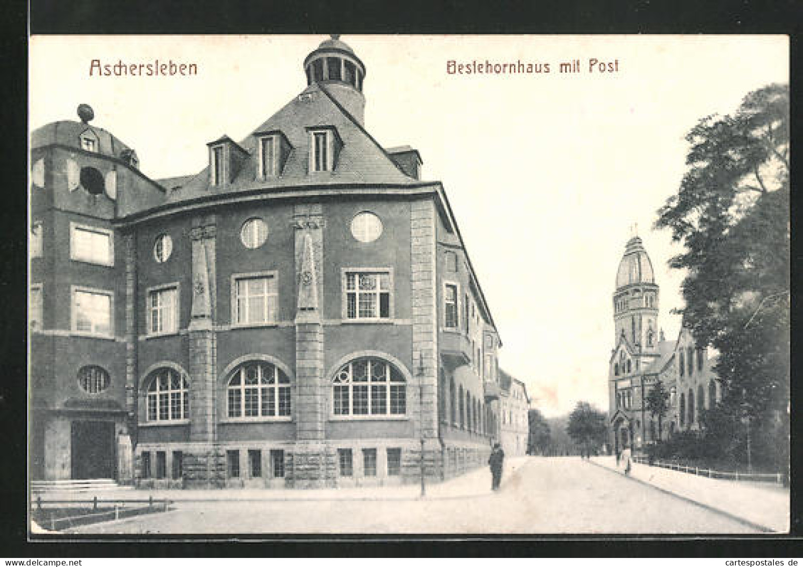 AK Aschersleben, Restaurant Bestehornhaus Mit Post  - Aschersleben