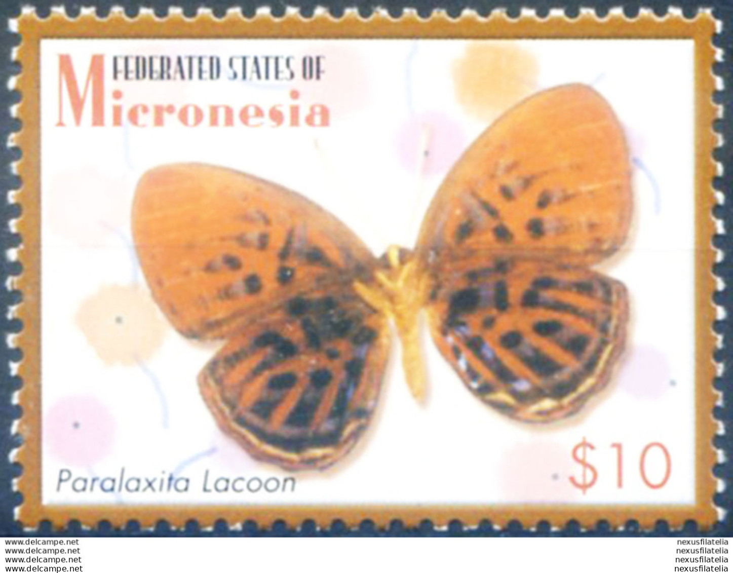 Definitiva. Fauna. Farfalle. Alto Valore 2006. - Micronesia