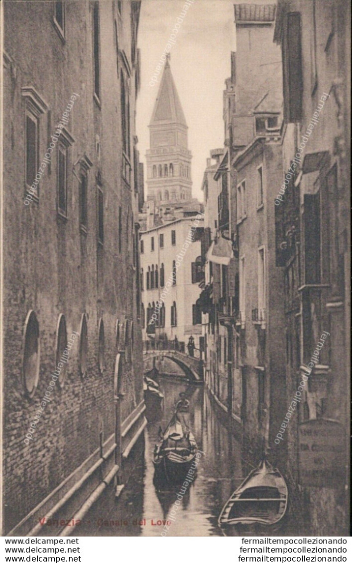 Ar220 Cartolina Venezia Citta' Canale Del Lovo - Venetië (Venice)