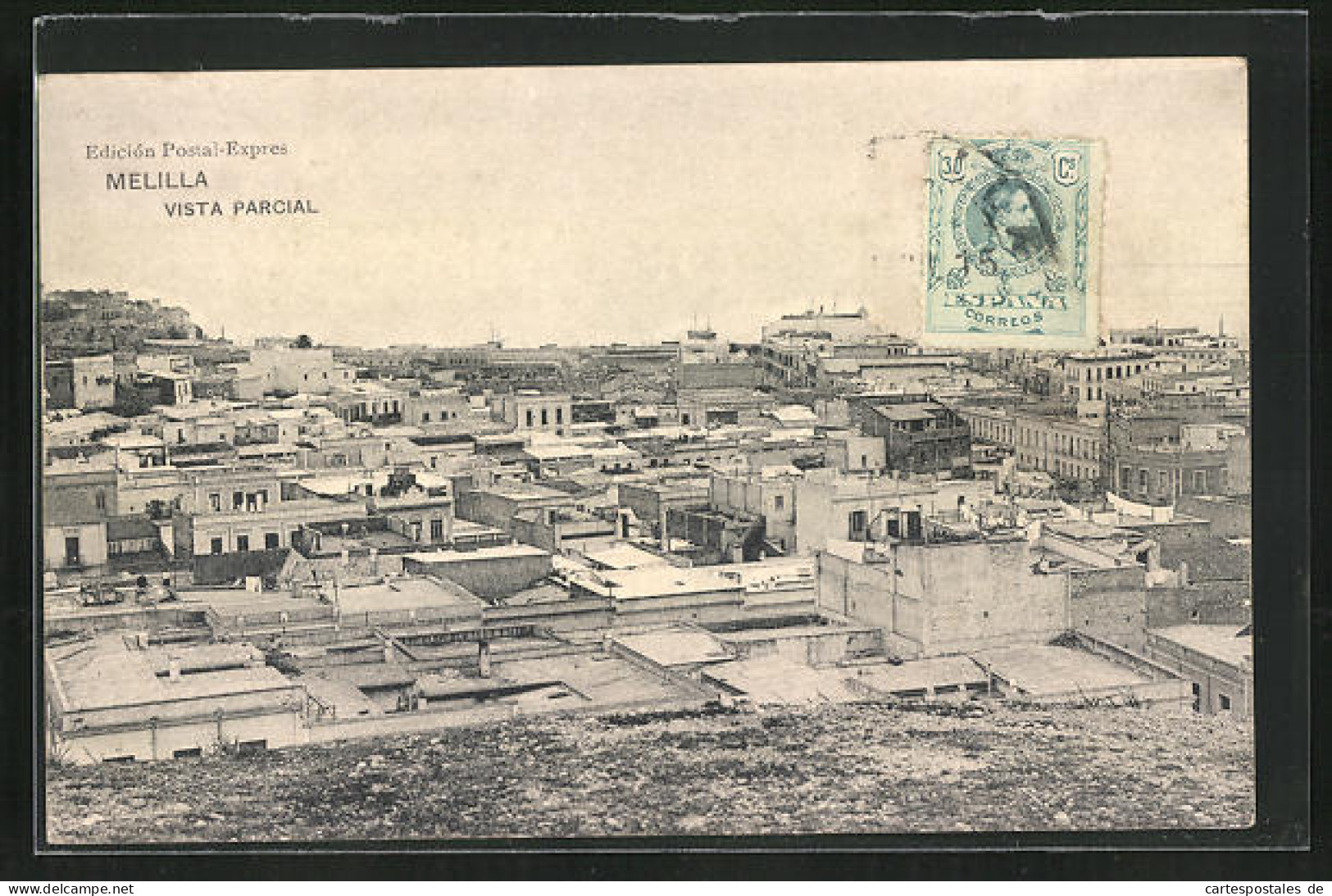 Postal Melilla, Vista Parcial  - Melilla