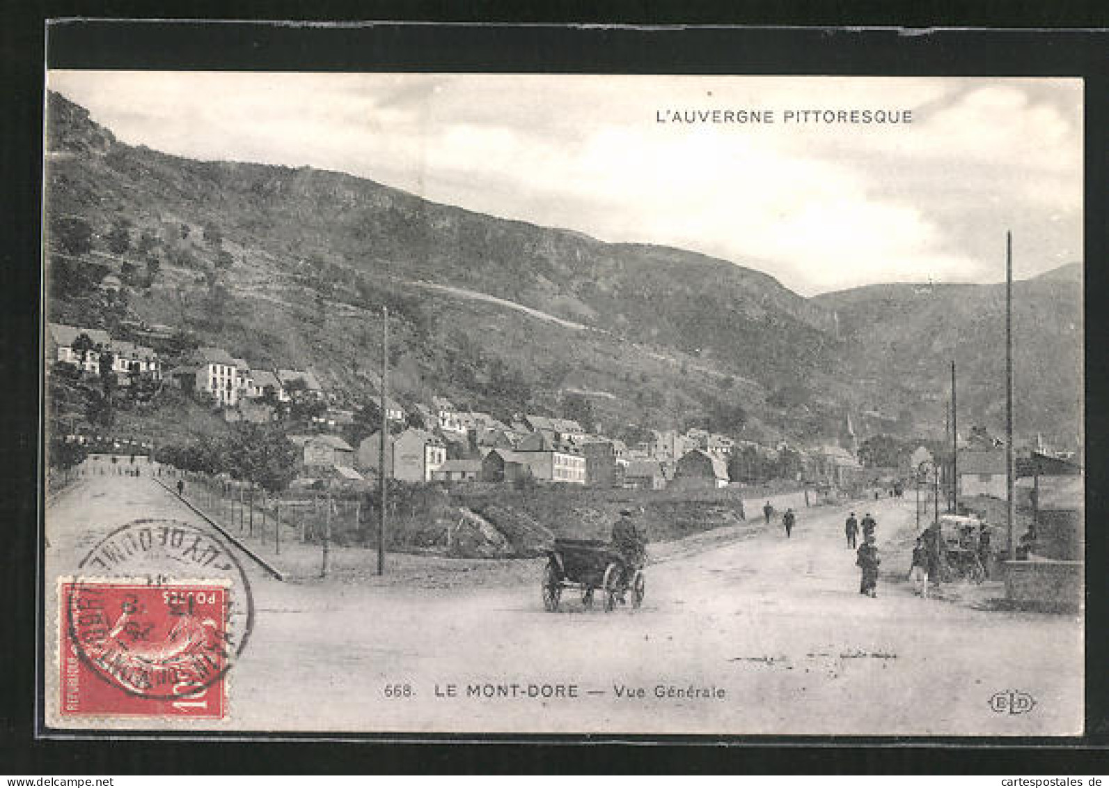 CPA Le Mont-Dore, Vue Générale  - Le Mont Dore