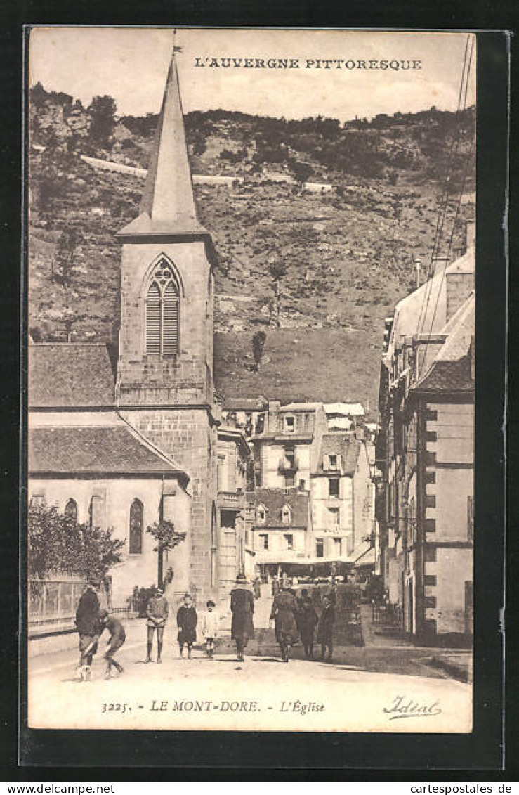 CPA Le Mont-Dore, L'Église  - Le Mont Dore