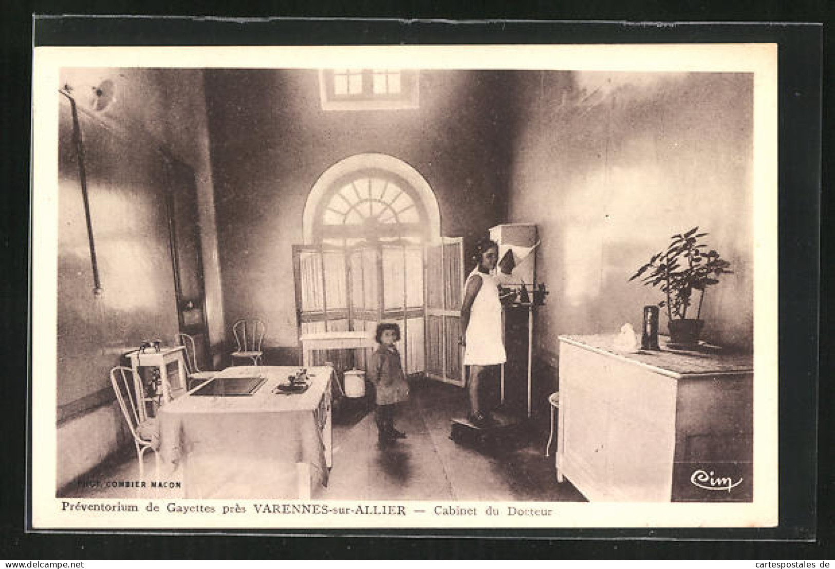 CPA Varennes-sur-Allier, Preventorium De Gayettes, Cabinet Du Docteur  - Autres & Non Classés