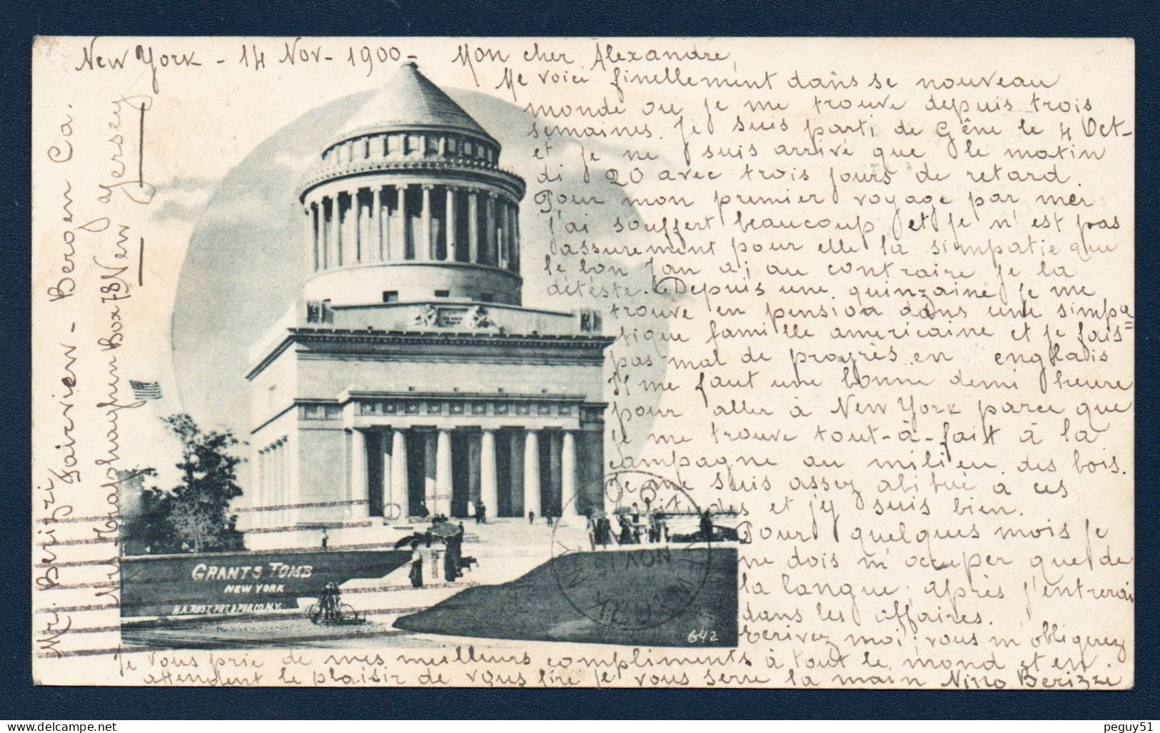 New-York. General Grant National Memorial,  Grants Tomb.  5 1897 - Arch. John Duncan). 1900 - Manhattan