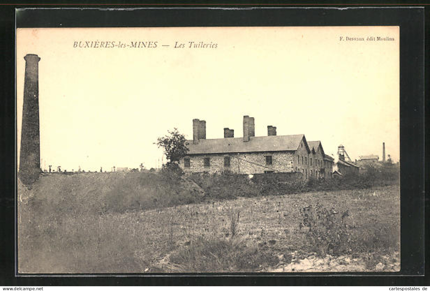 CPA Buxiéres-les-Mines, Les Tuileries  - Other & Unclassified