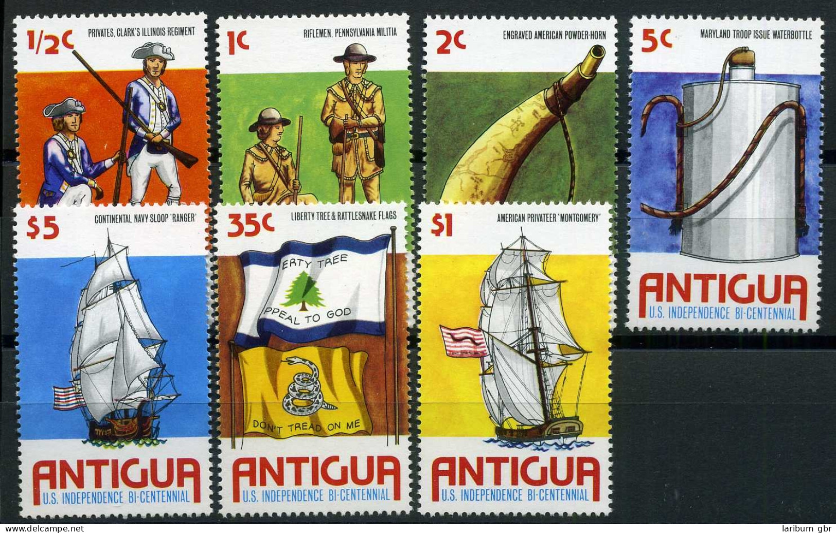 Antigua 417-423 Postfrisch Schiffe #IF513 - Anguilla (1968-...)