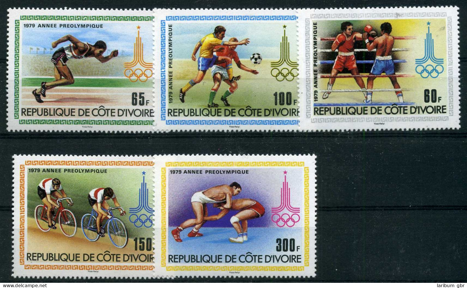 Elfenbeinküste 614-618 Postfrisch Olympiade Moskau 1980 #JG536 - Costa De Marfil (1960-...)