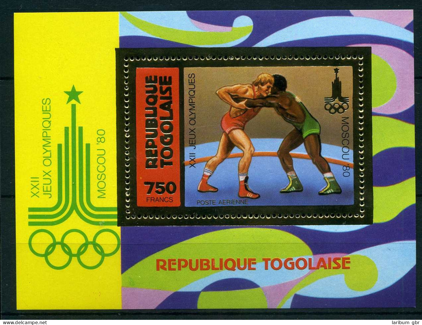 Togo Block 157 A Postfrisch Olympiade Moskau 1980 #JG588 - Togo (1960-...)