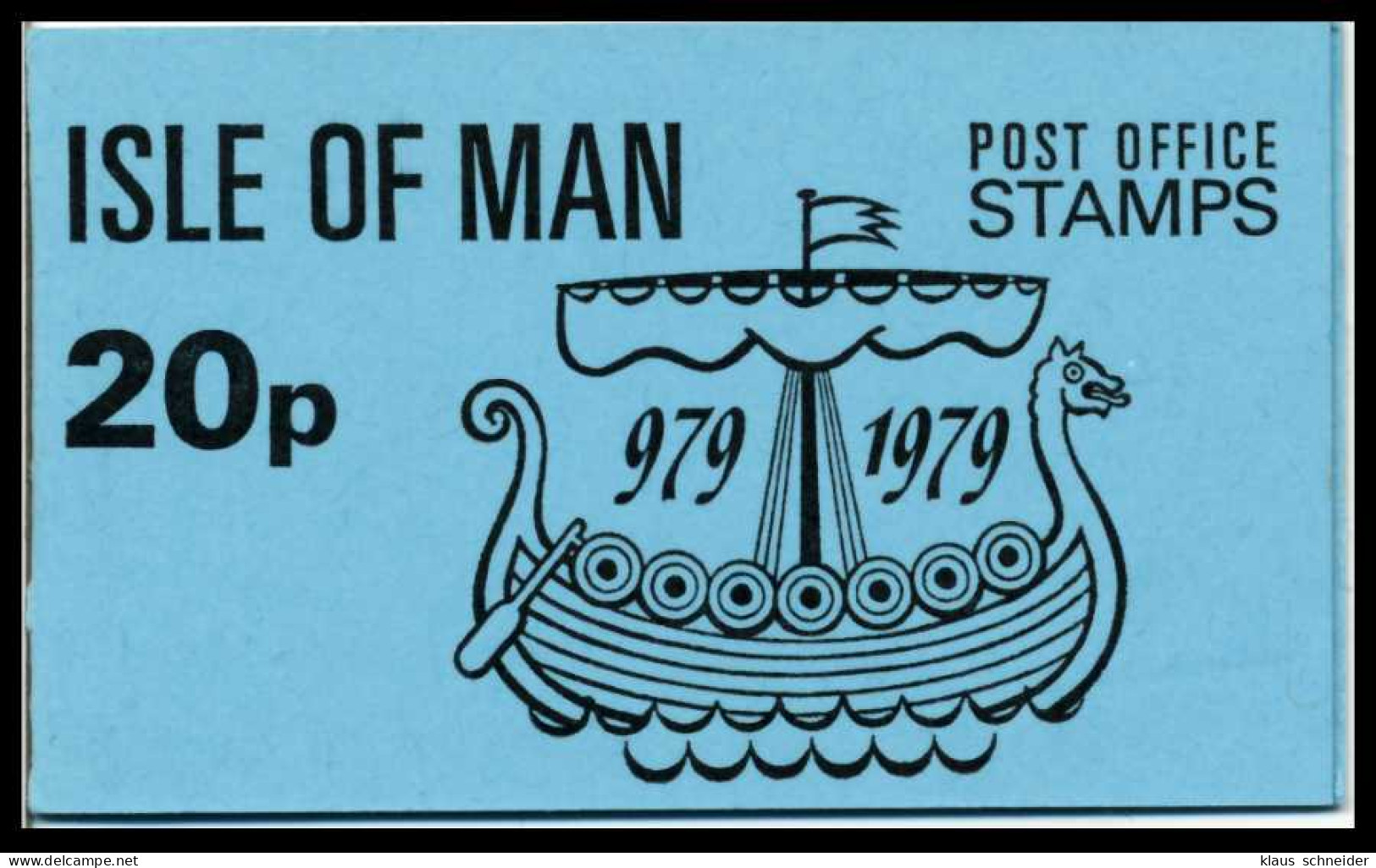 ISLE OF MAN MARKENHEFTCHEN Nr MH 01 Postfrisch X7C7892 - Isle Of Man
