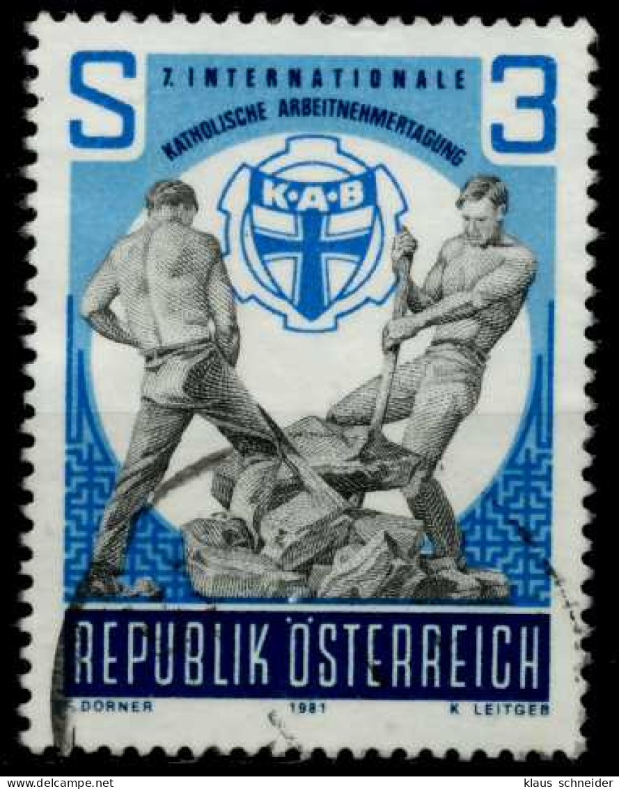 ÖSTERREICH 1981 Nr 1688 Zentrisch Gestempelt X7F3232 - Usados