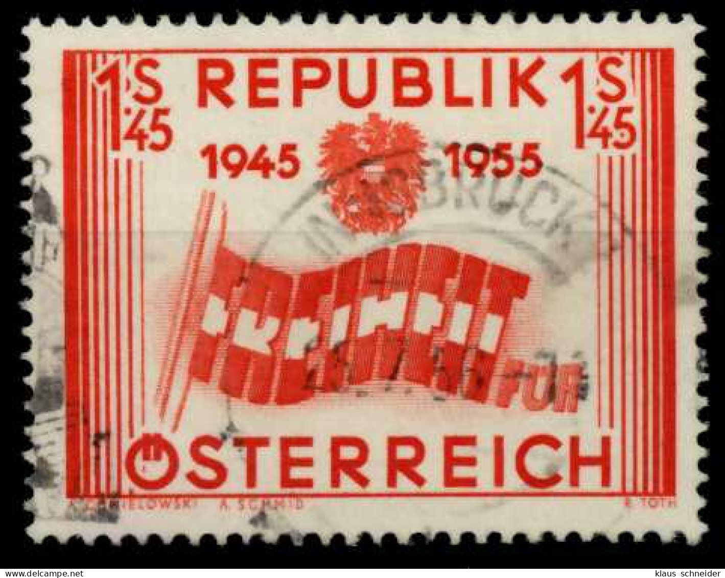 ÖSTERREICH 1955 Nr 1014 Gestempelt X7FE15E - Usados