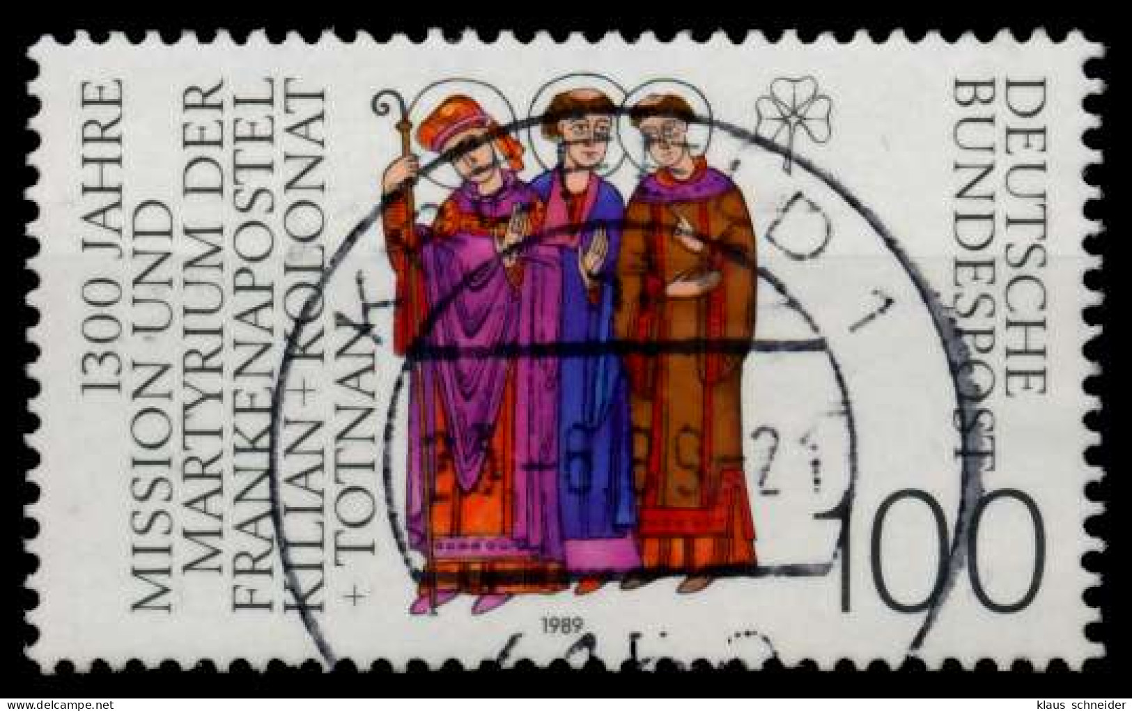BRD 1989 Nr 1424 Gestempelt X86DE6A - Used Stamps