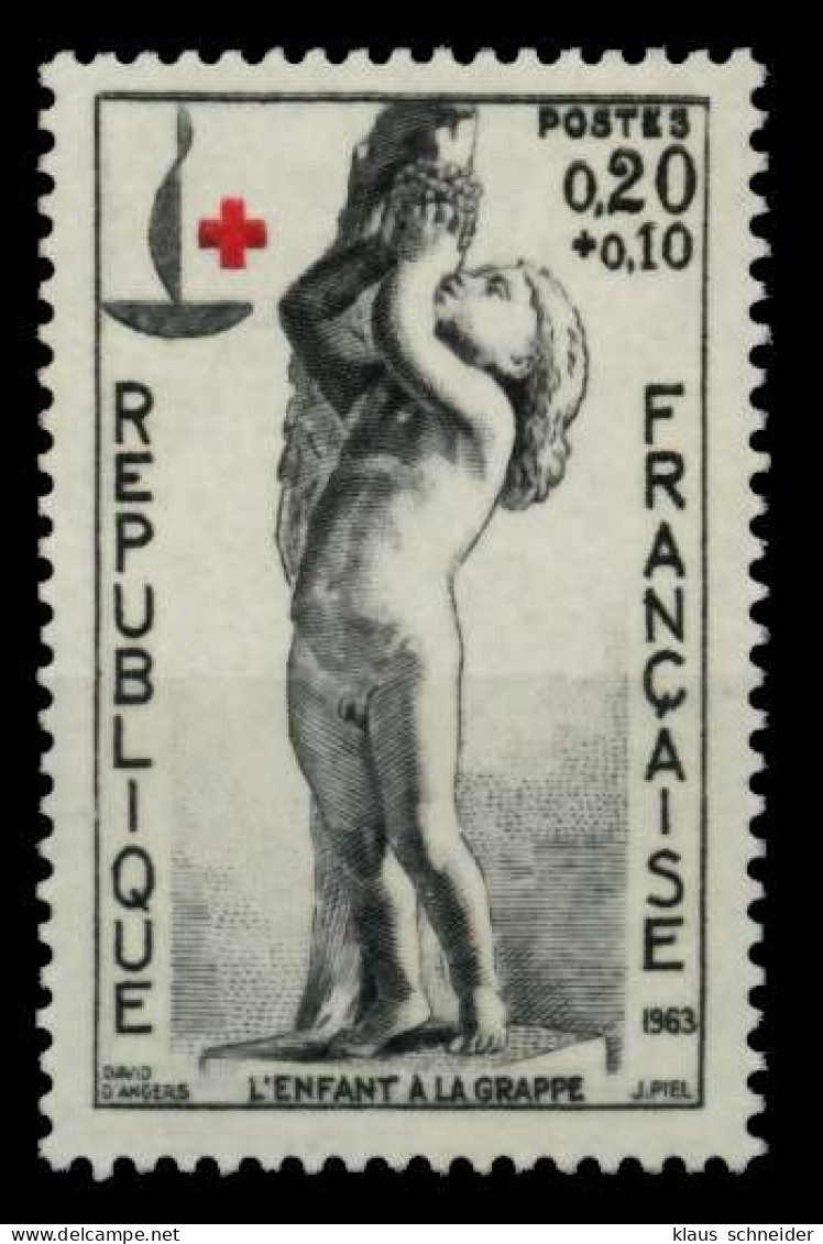 FRANKREICH 1963 Nr 1454 Postfrisch S02A76E - Unused Stamps