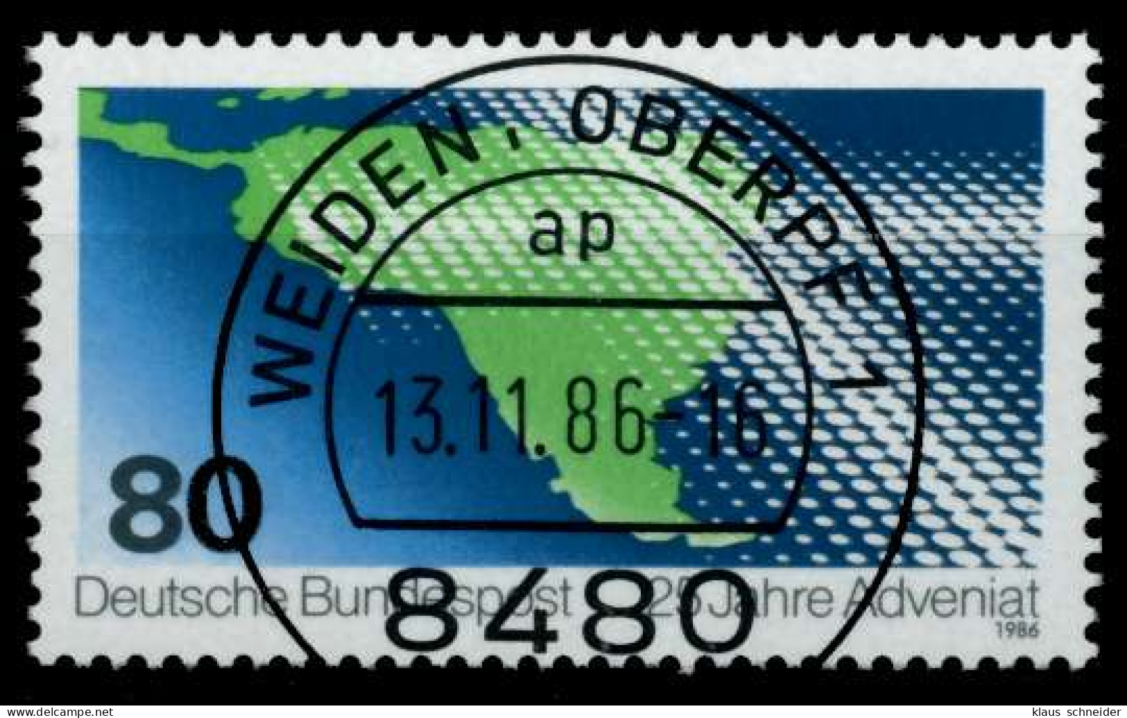 BRD 1986 Nr 1302 Zentrisch Gestempelt X898FF6 - Oblitérés