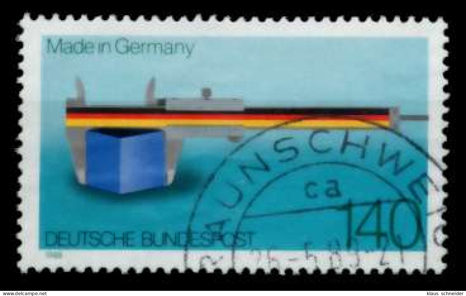 BRD 1988 Nr 1378 Zentrisch Gestempelt X8B485A - Used Stamps