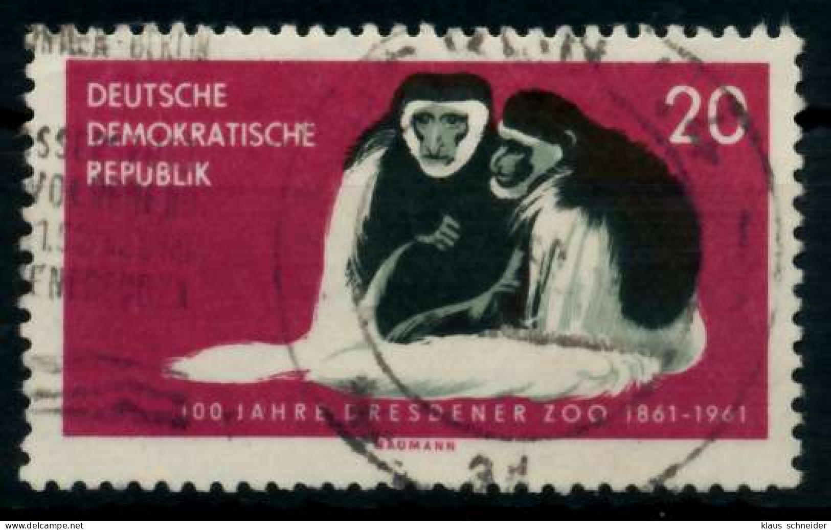 DDR 1961 Nr 826 Gestempelt X8DC05E - Used Stamps