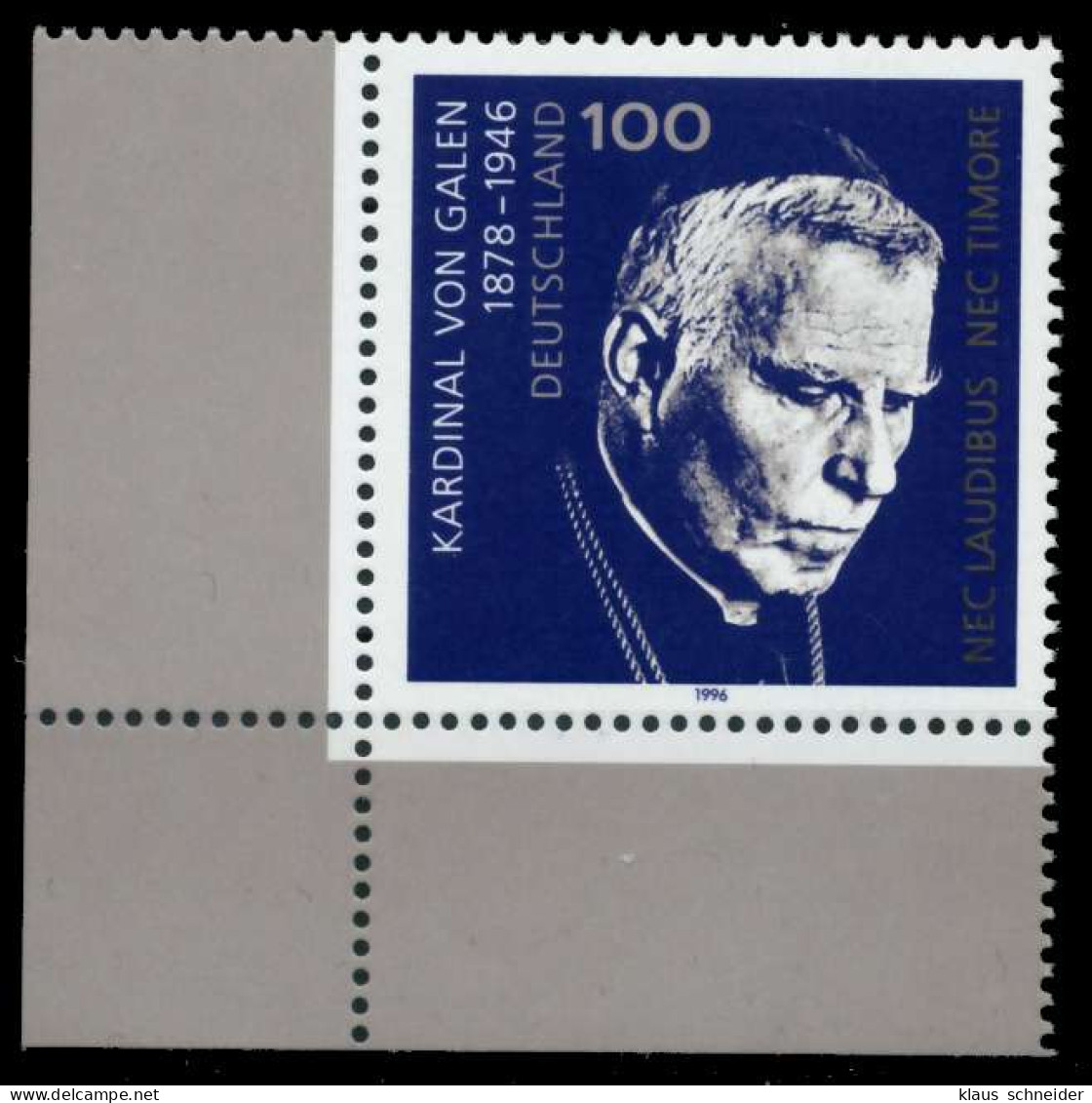 BRD 1996 Nr 1848 Postfrisch ECKE-ULI X8FBDDA - Unused Stamps
