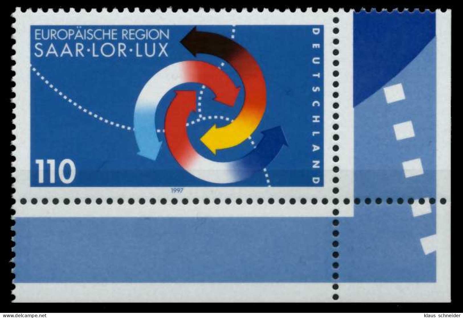 BRD 1997 Nr 1957 Postfrisch ECKE-URE X8FBE1E - Unused Stamps