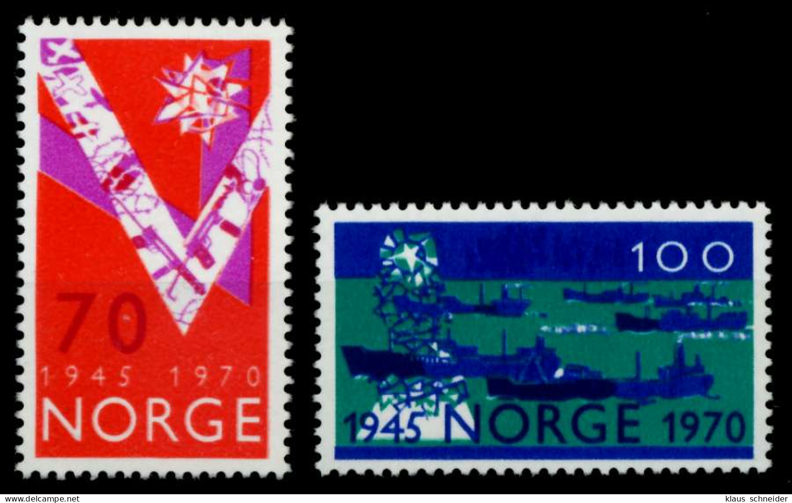 NORWEGEN Nr 606-607 Postfrisch S0350EA - Unused Stamps