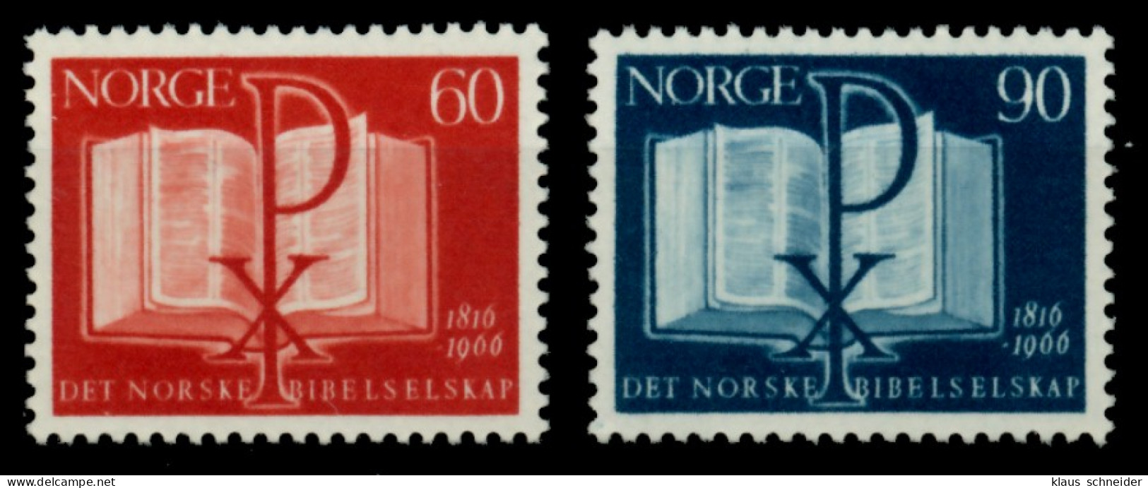 NORWEGEN Nr 541-542 Postfrisch S03656A - Ongebruikt