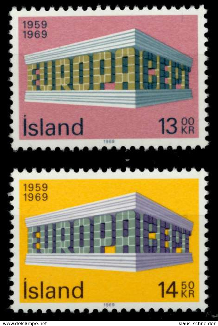 ISLAND Nr 428-429 Postfrisch X91A2E2 - Unused Stamps