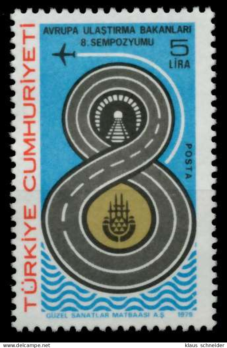 TÜRKEI 1979 Nr 2492 Postfrisch X92E2DA - Unused Stamps