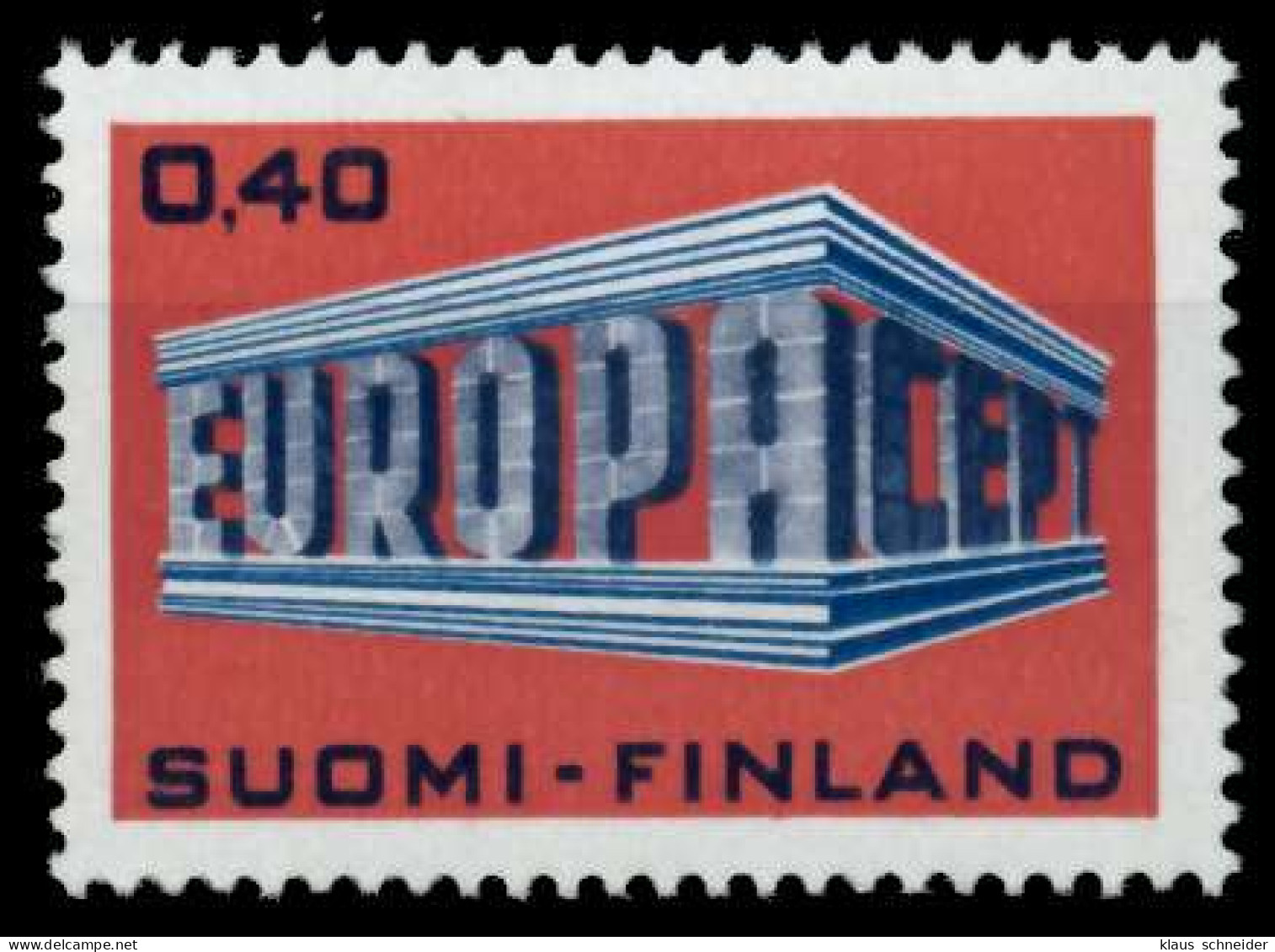 FINNLAND 1969 Nr 656 Postfrisch S042376 - Neufs