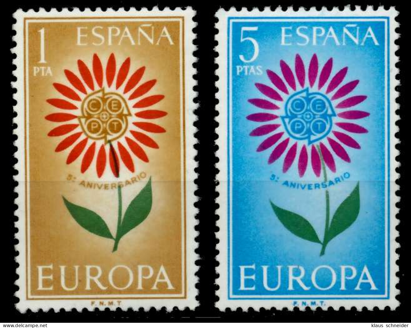 SPANIEN 1964 Nr 1501-1502 Postfrisch S042496 - Nuevos