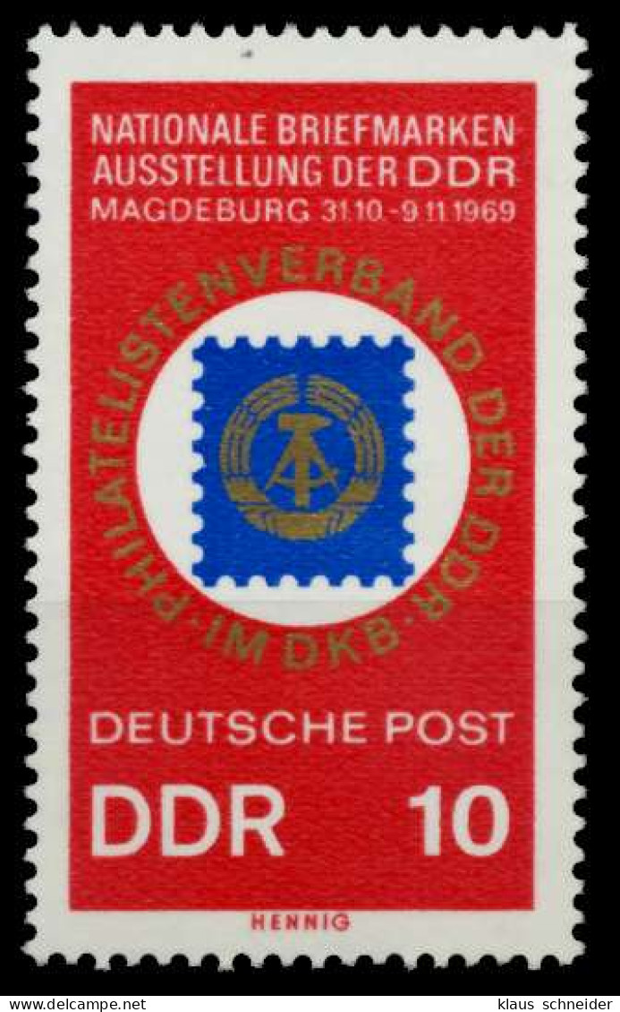 DDR 1969 Nr 1477 Postfrisch S016806 - Nuevos