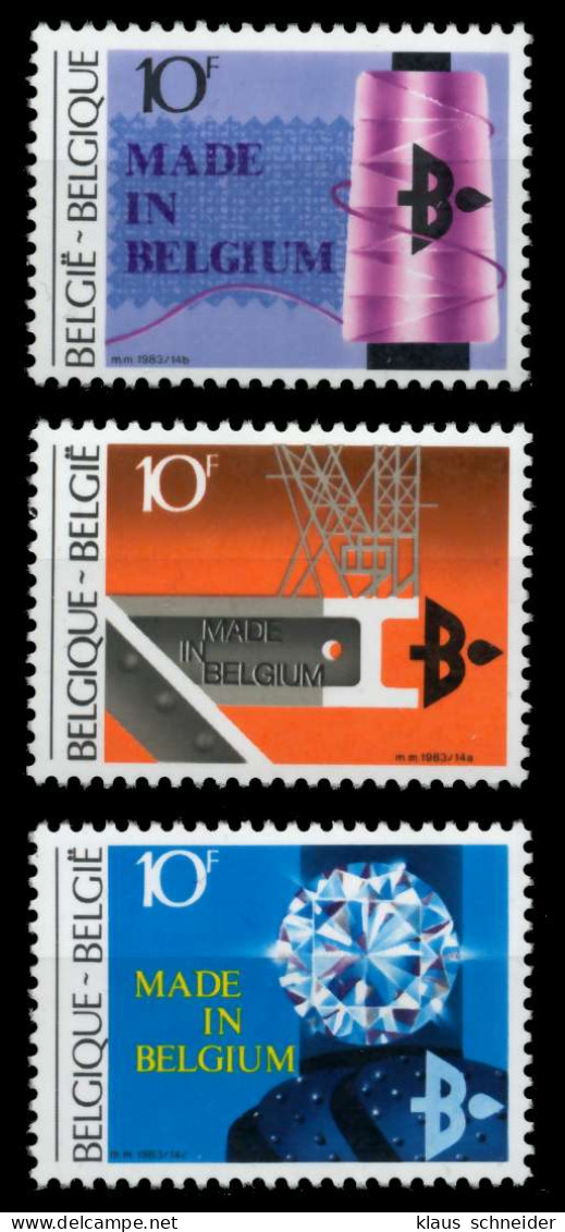 BELGIEN Nr 2155-2157 Postfrisch S048C7A - Unused Stamps