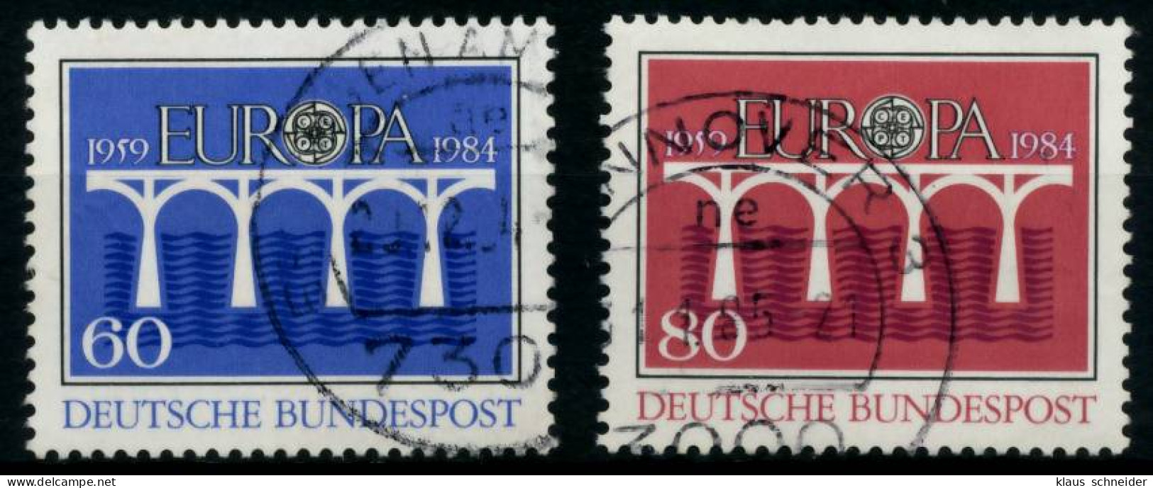 BRD BUND 1984 Nr 1210-1211 Gestempelt X6A64C6 - Gebraucht