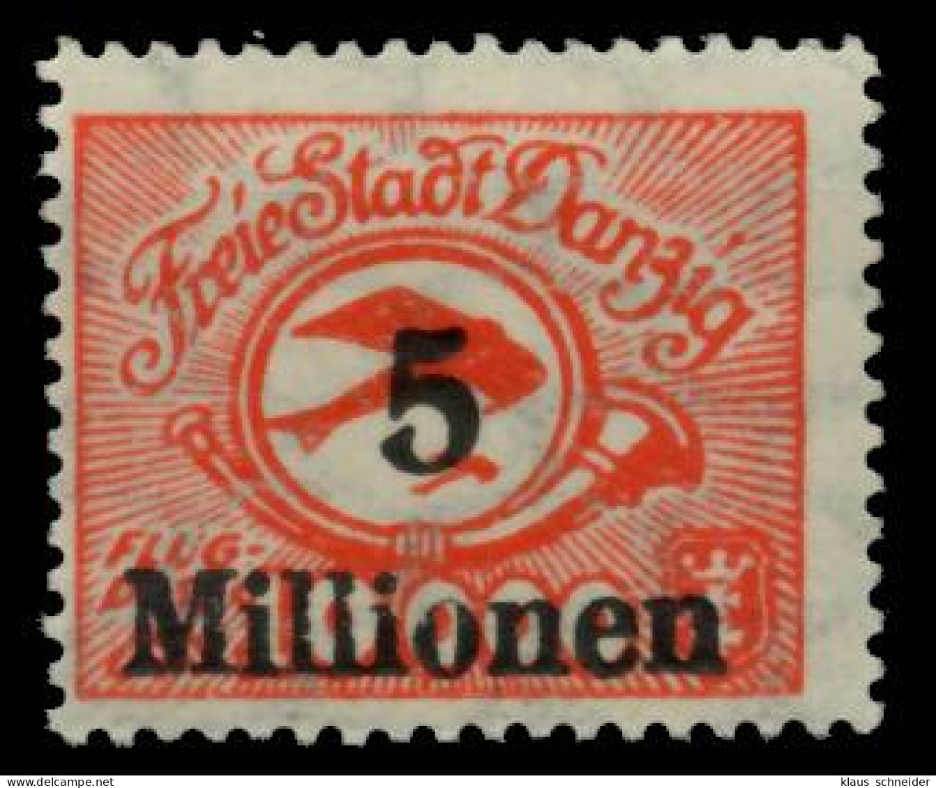 DANZIG 1923 Nr 180Y FI Postfrisch ATTEST X6BE0FE - Postfris