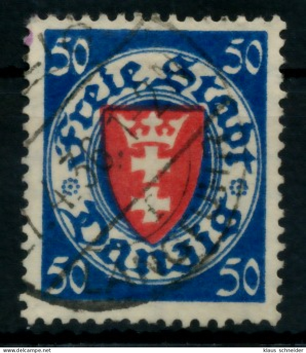 DANZIG 1924 Nr 200yba Gestempelt X6D0E9A - Usati