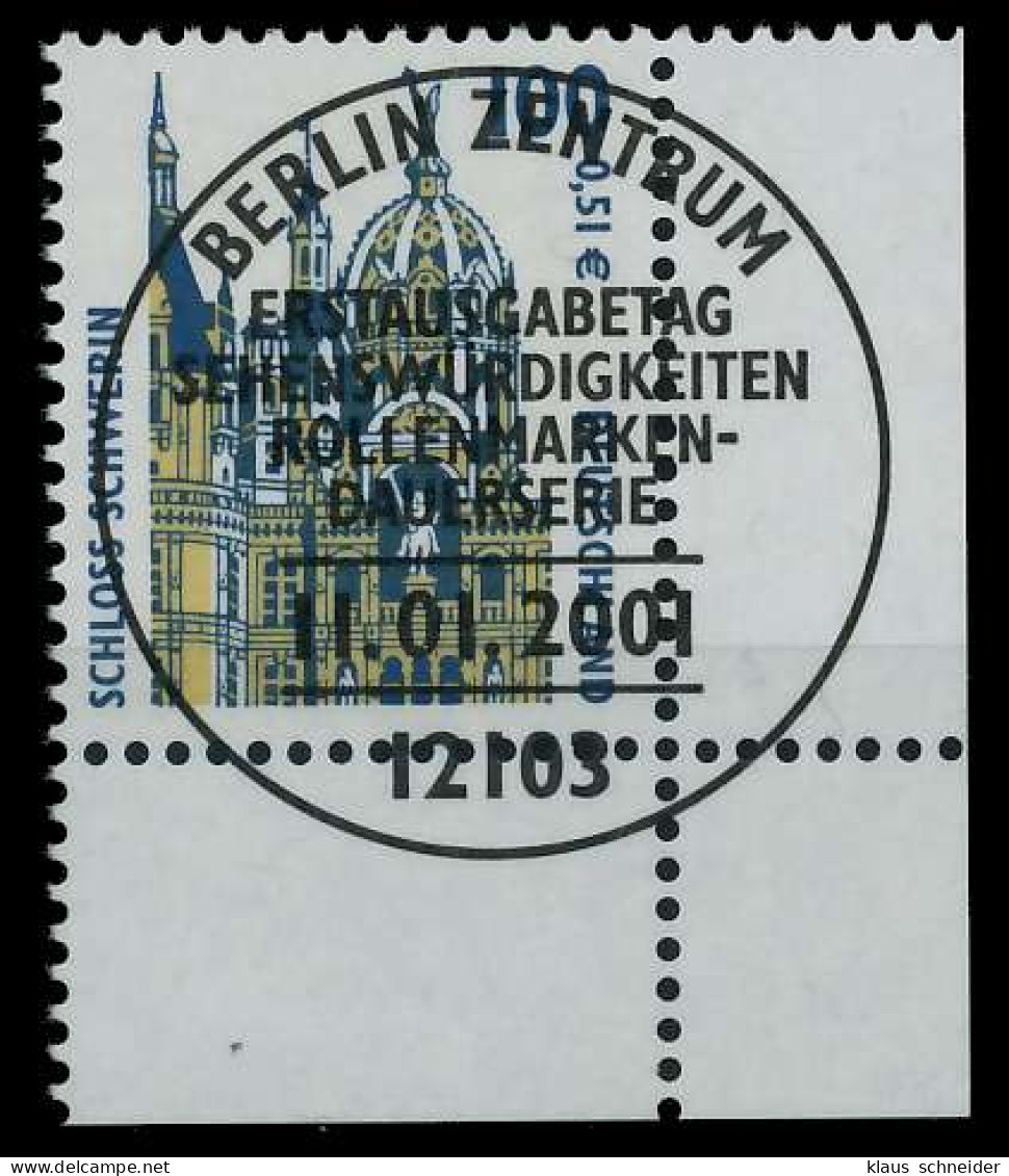 BRD BUND DS SEHENSWÜRDIGKEITEN Nr 2156 ESST ZEN X7CF48E - Used Stamps