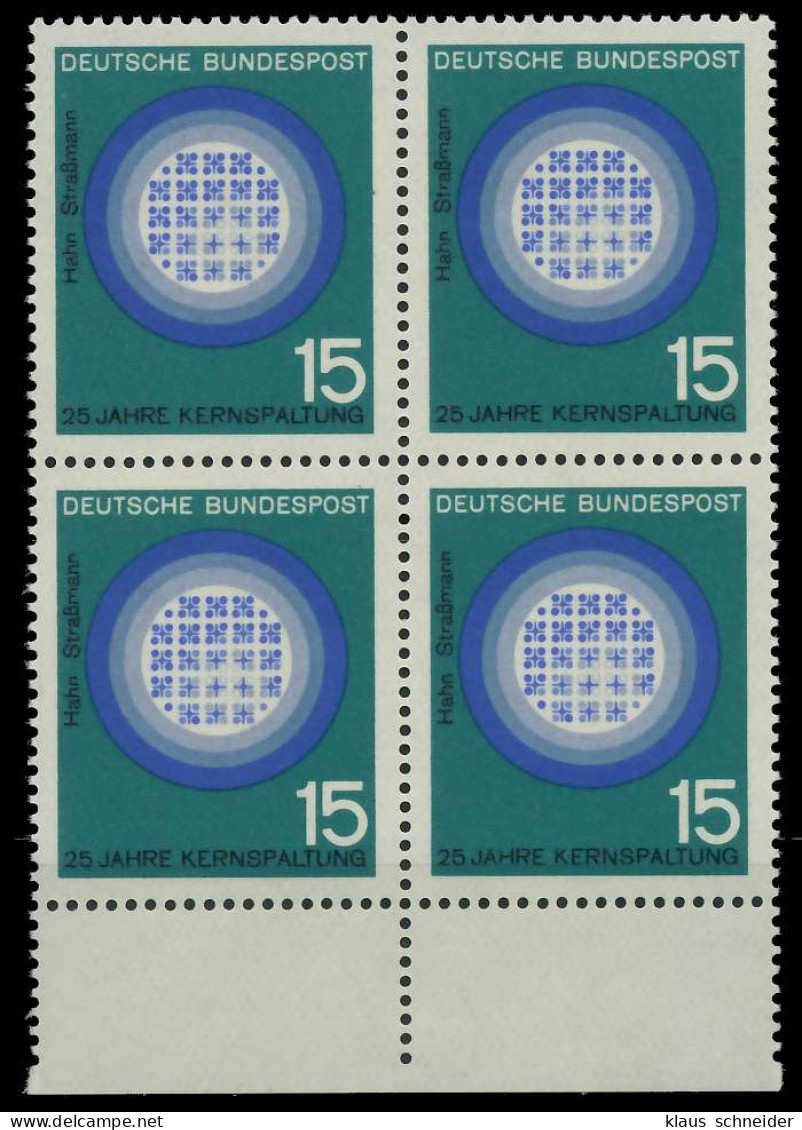 BRD 1964 Nr 441 Postfrisch VIERERBLOCK URA X7ECE56 - Neufs