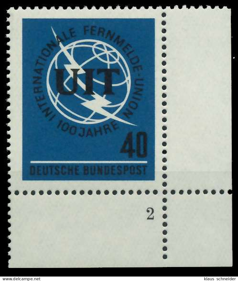 BRD 1965 Nr 476 Postfrisch FORMNUMMER 2 X7EF566 - Ungebraucht