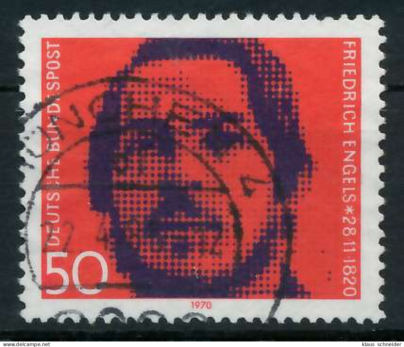 BRD 1970 Nr 657 Zentrisch Gestempelt X832F4E - Used Stamps
