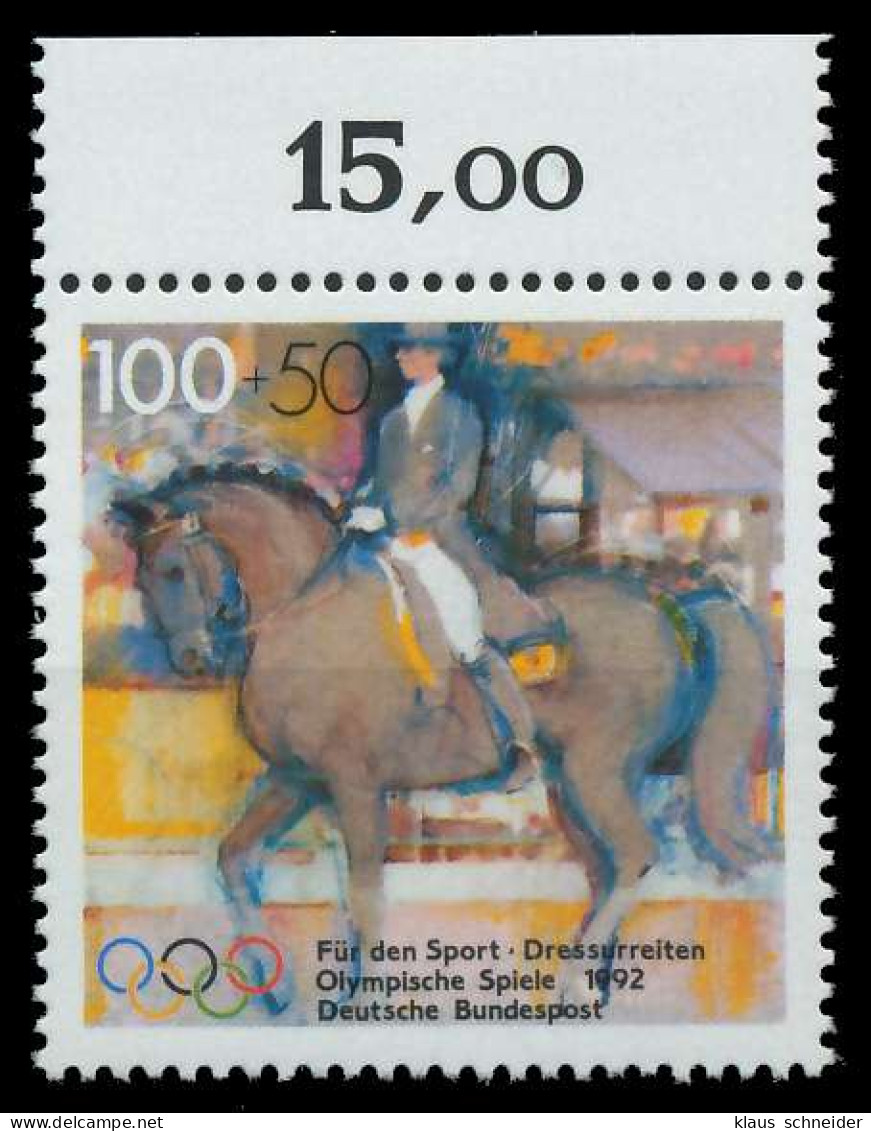 BRD 1992 Nr 1594 Postfrisch ORA X85F022 - Unused Stamps