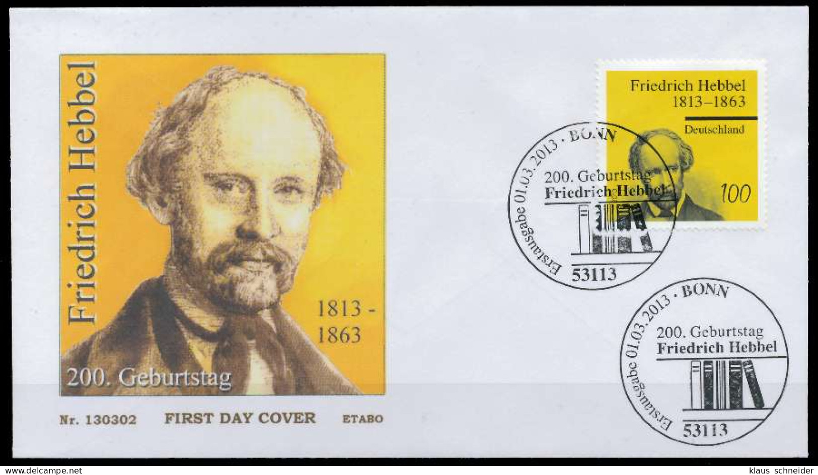 BRD BELEGE Nr 2990 BRIEF FDC X86F6B6 - Other & Unclassified
